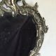 Nineteenth century mirror in silver bronze