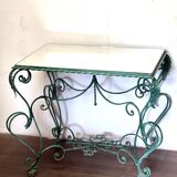 50s wrought iron table