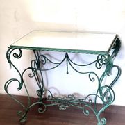 50s wrought iron table