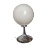 Lamp ball chrome foot tulip of the 1960s