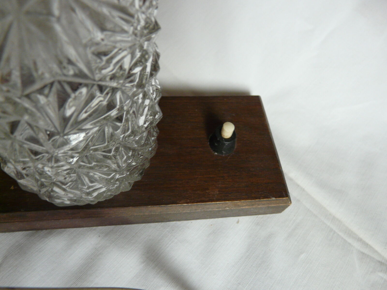 vintage wooden lamp