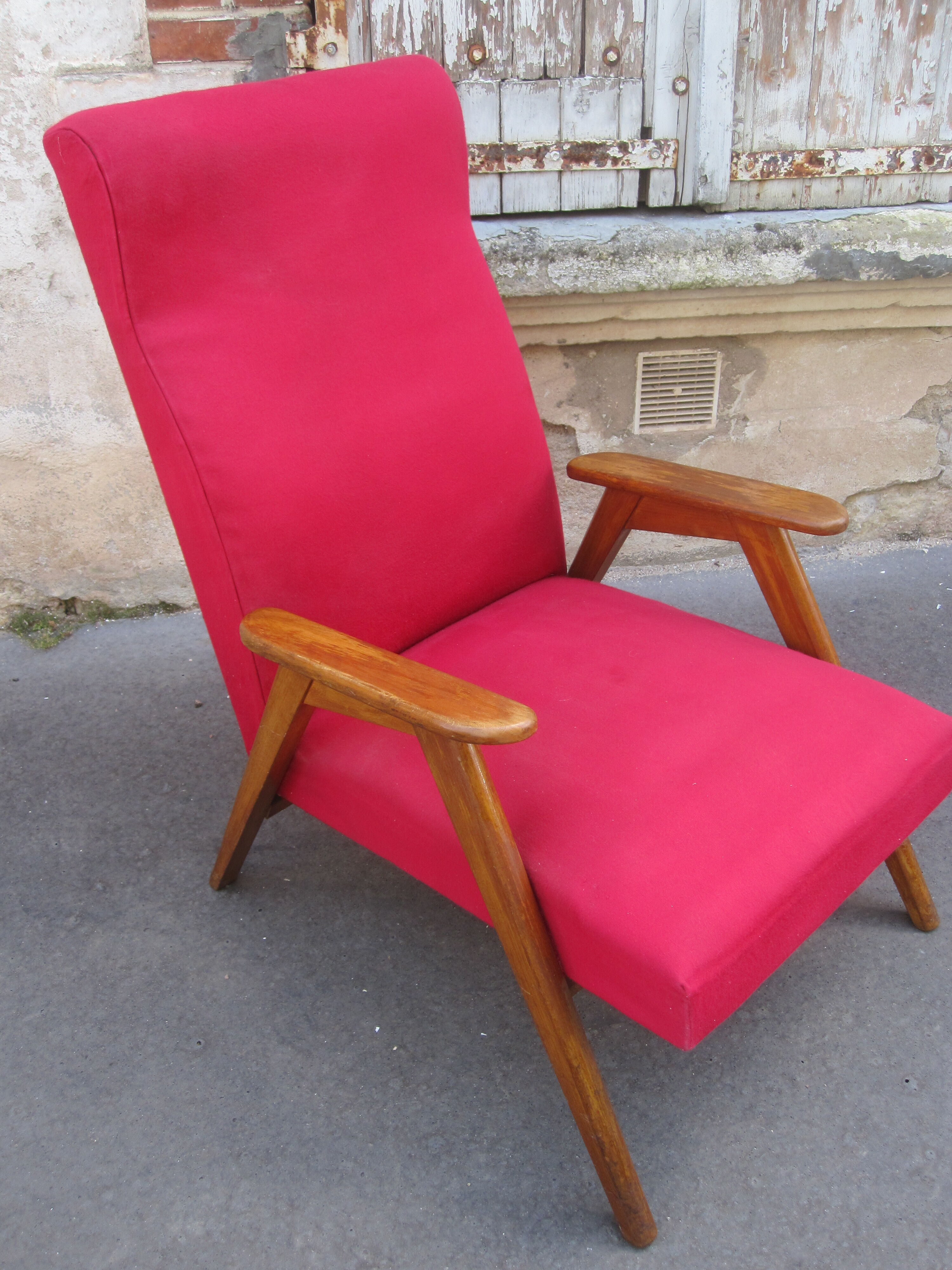 Pair of scandinavian armchairs of the 50s