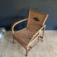Wicker armchair