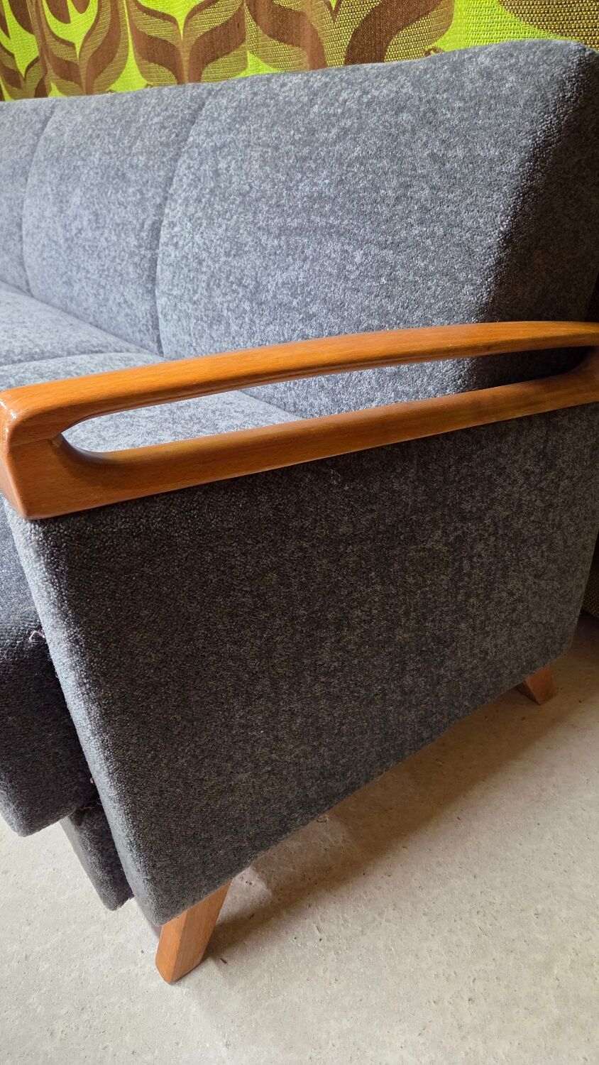 Vintage 1960s daybed sofa bed