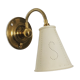 Magnificent adjustable italian Mid Century Modern brass wall sconce