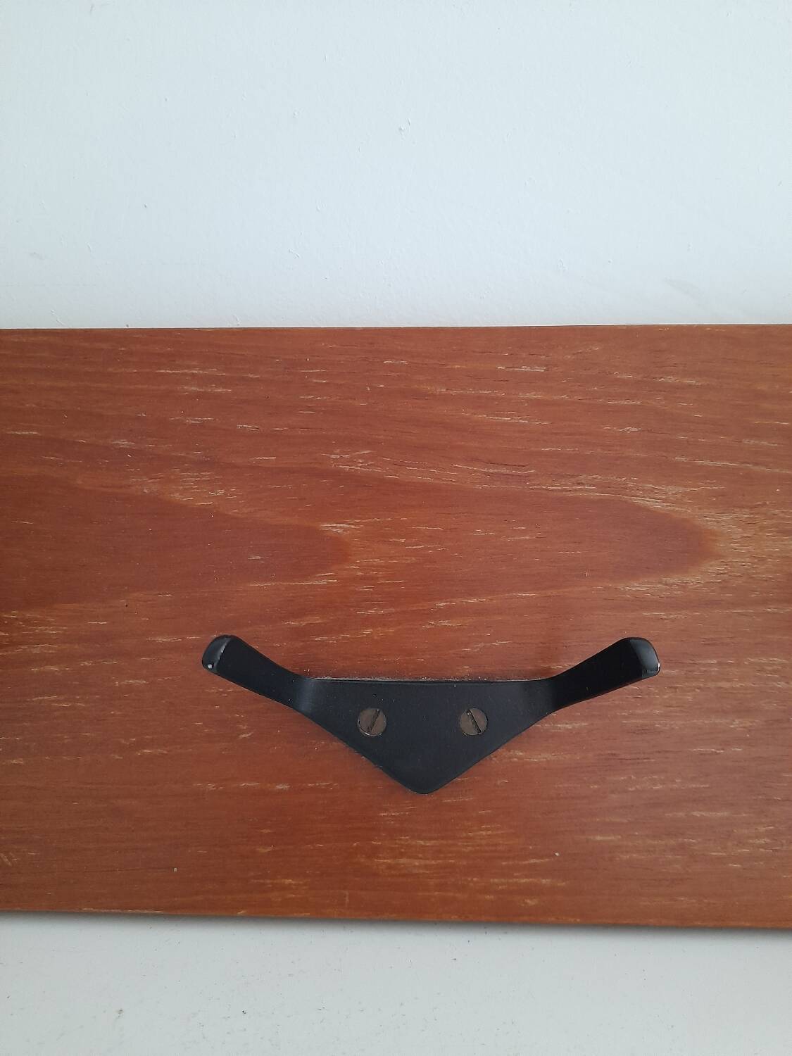 Teak coat hook from the 60s