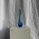Vase soliflore bleu