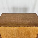 Art decò sideboard in thuja and walnut