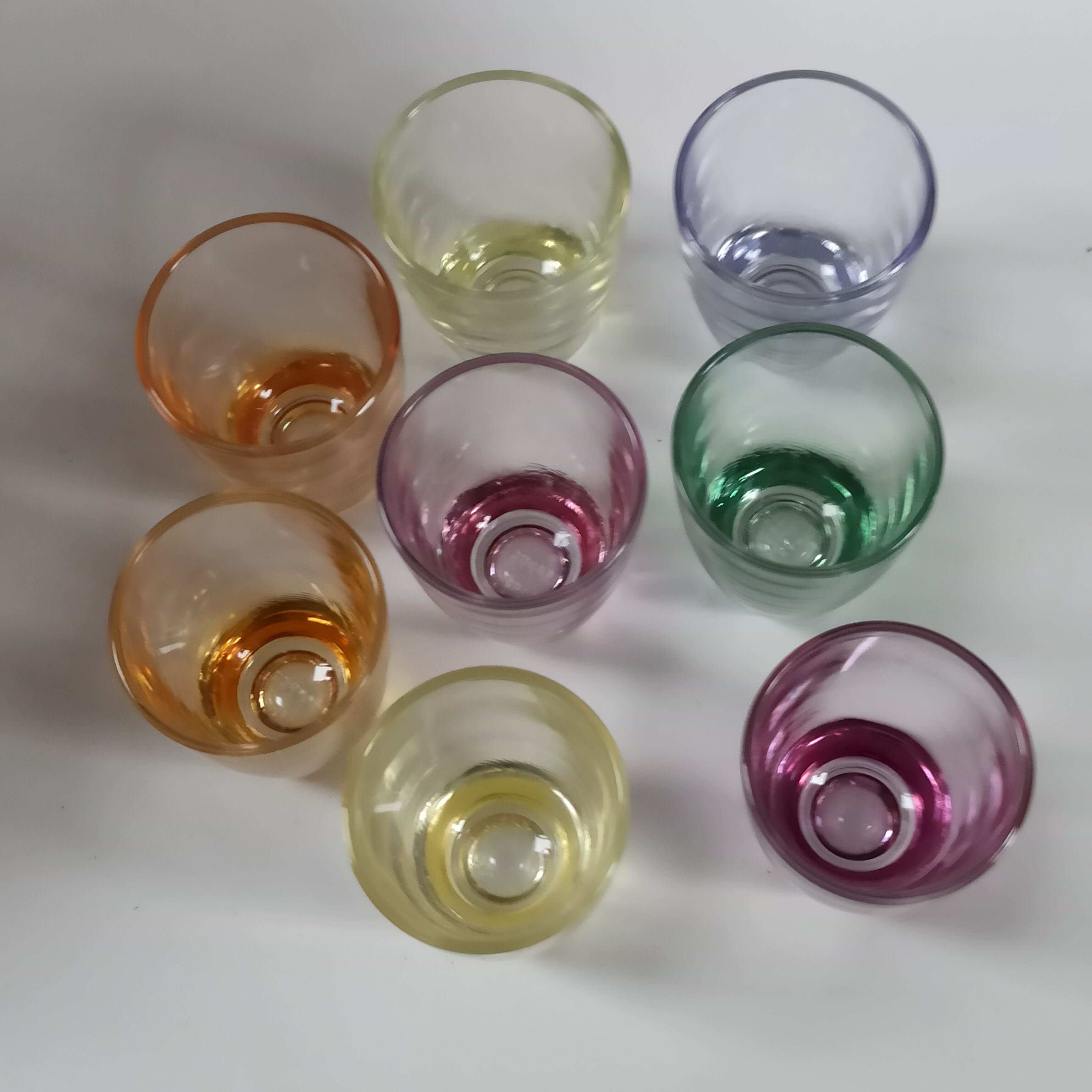 Small vintage glasses Made in France