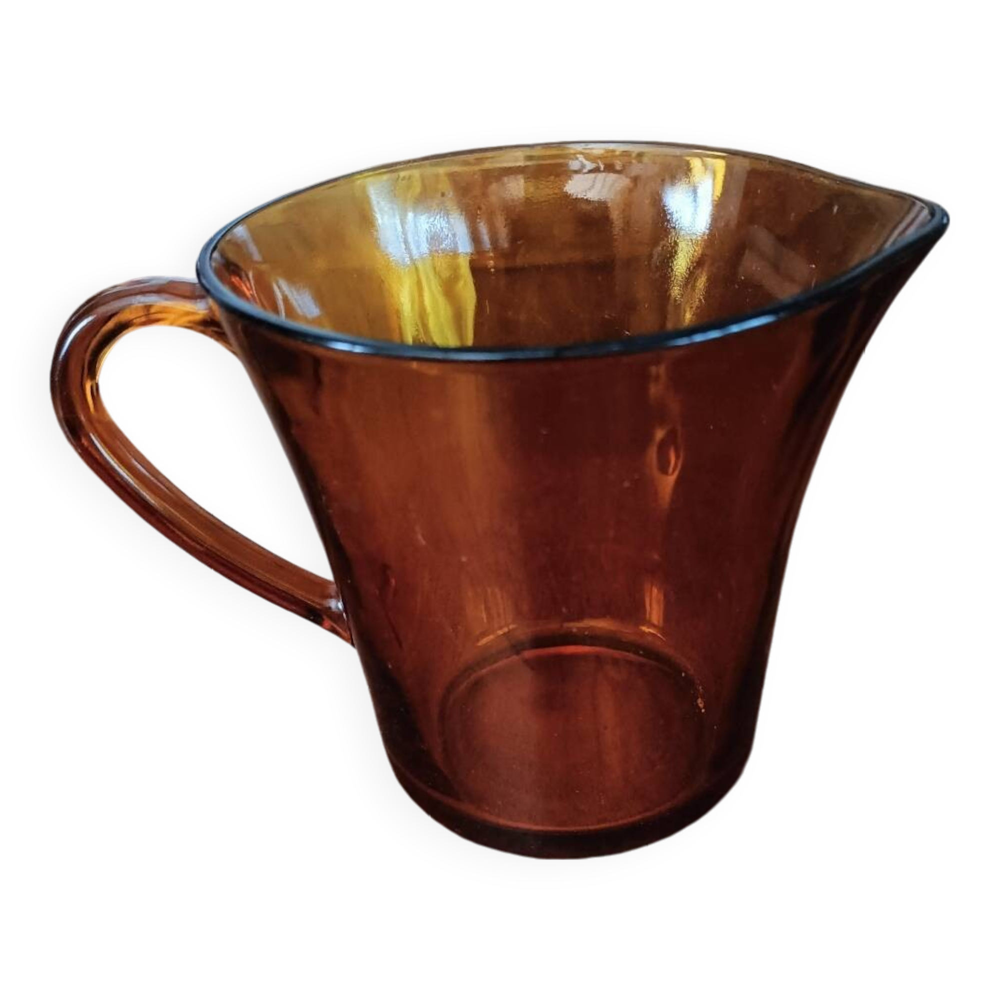 Duralex amber pitcher