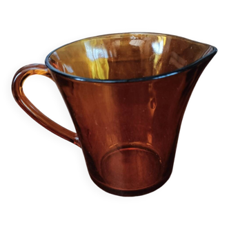Duralex amber pitcher