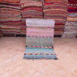Tapis kilim boucherouite 131x216cm