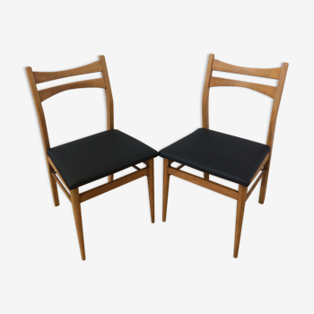 Lot of 2 Scandinavian chairs