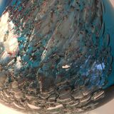 Murano glass vase with bubble inclusions-1960's