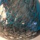 Murano glass vase with bubble inclusions-1960's