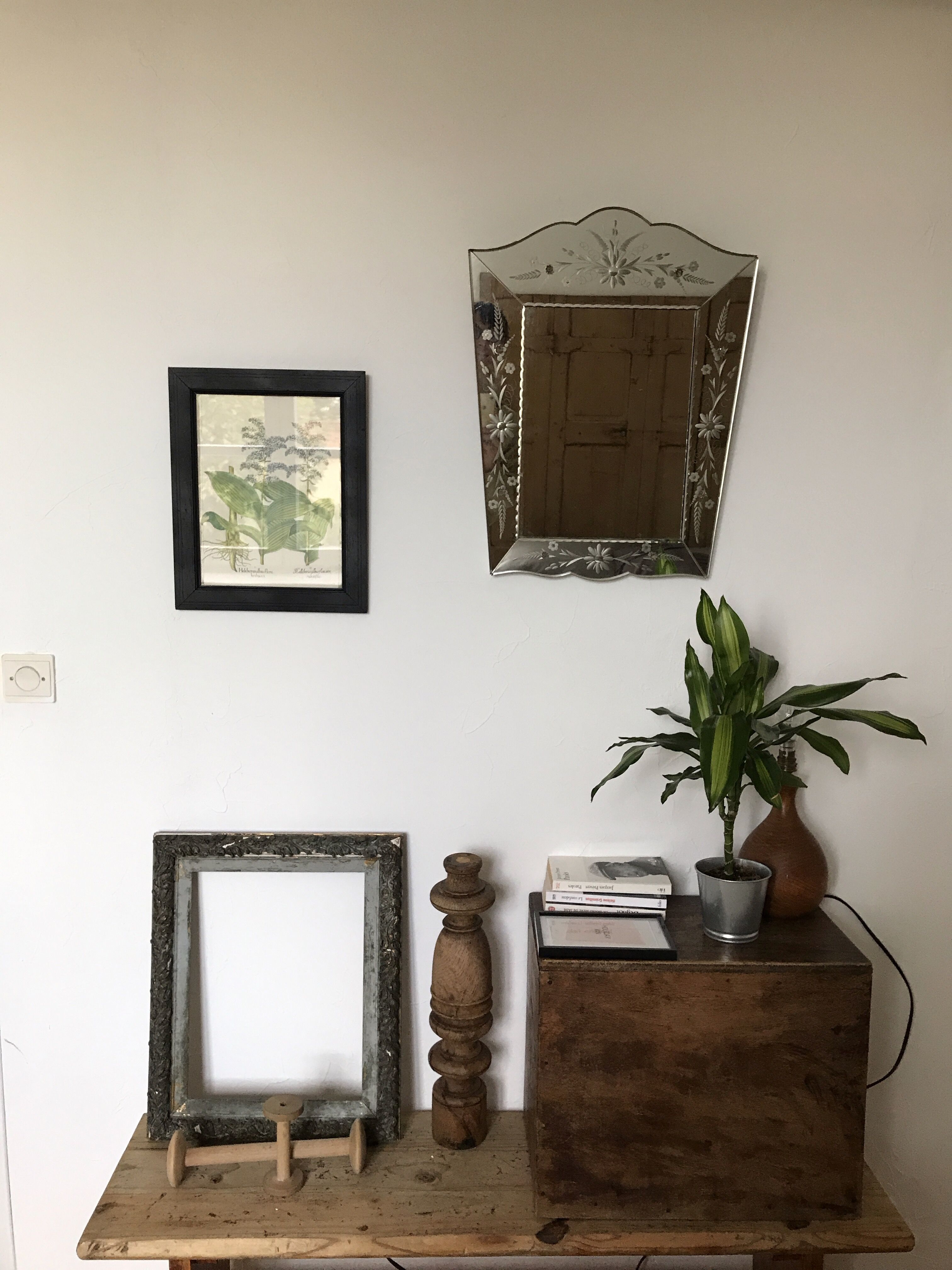 Venetian mirror 41,5x53,5cm