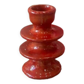 Bougeoir chandelier rouge