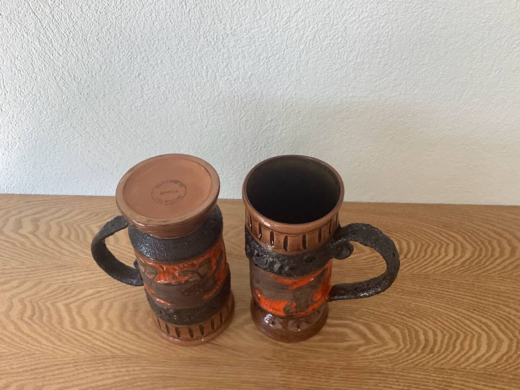 6 tasses vintage Ausella -Sicilie