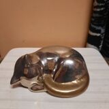 Brass cat