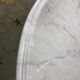 Oval coffee table in Carrara marble – Italian design from the 1970s