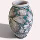 Mid-Century Italian Fratelli Fanciullacci Ceramic Vase, Signed, Tuscany, 1950s