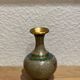 Antique vase with cloisonné enamel in brass