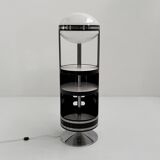 Bar Cabinet Pivotant avec Lampe Intégrée, 1960