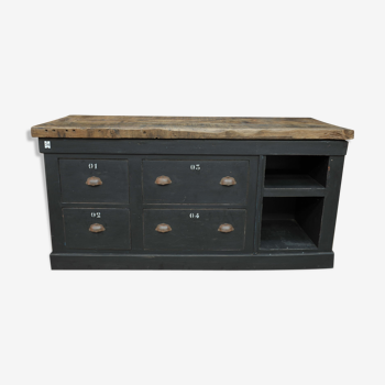 Industrial low buffet in fir 1930