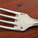 Christofle - Spatours model table fork in silver-plated metal
