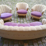 Fauteuil club arc années 50
