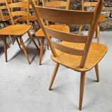 Lot 8 Chaises bistrot Campagnard 1970