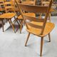 Lot 8 Chaises bistrot Campagnard 1970