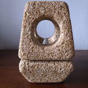 Sculptural lamp in stone 1960-70