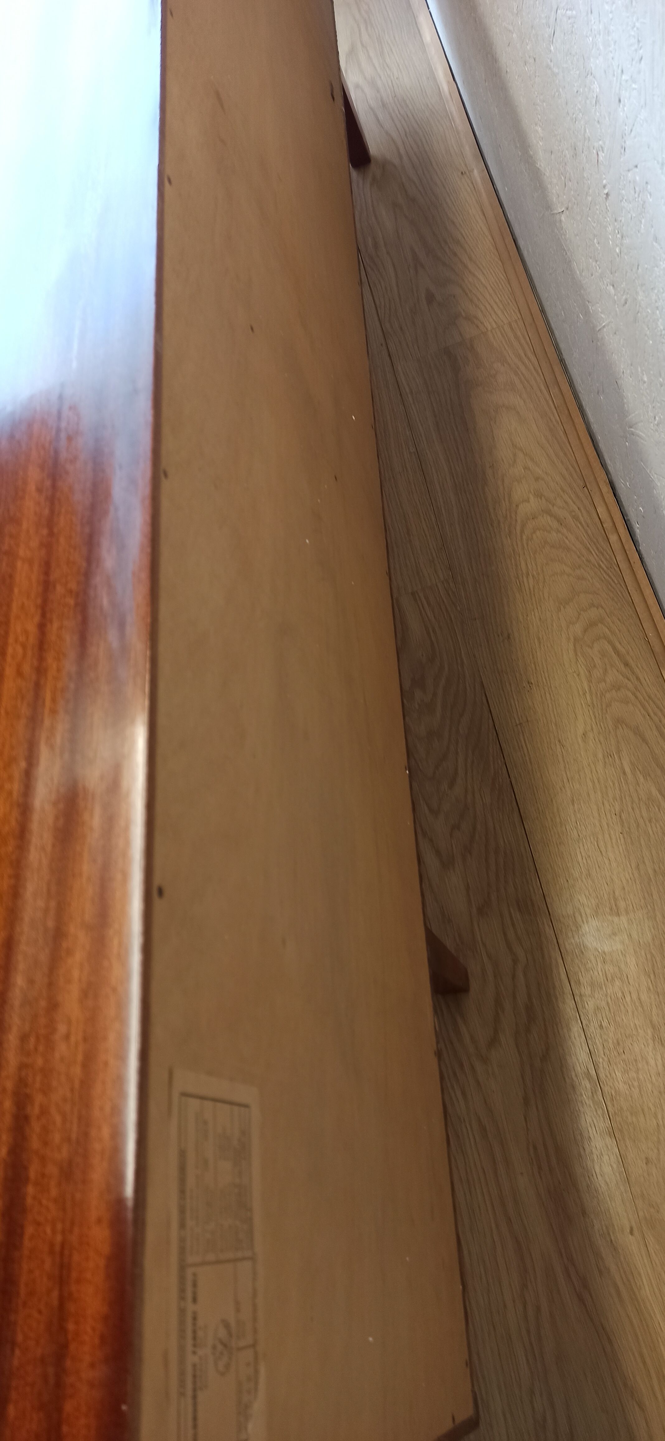Modernist long sideboard of the 1970s