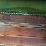 Walnut Louis Philippe writing chest of drawers