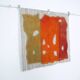 Olive Green Handmade Vintage Wall Hanging, Woven Tapestry 103x105 Cm
