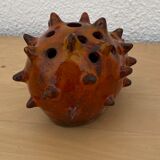 Vase pique flower hedgehog