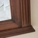 Large Art Nouveau Mirror 1910 - Solid Walnut