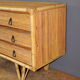 Bamboo design chest of drawers circa 1950