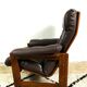 Wenge & Leather Lounge Armchair By Coja, 1981