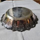 Coupe en métal argenté