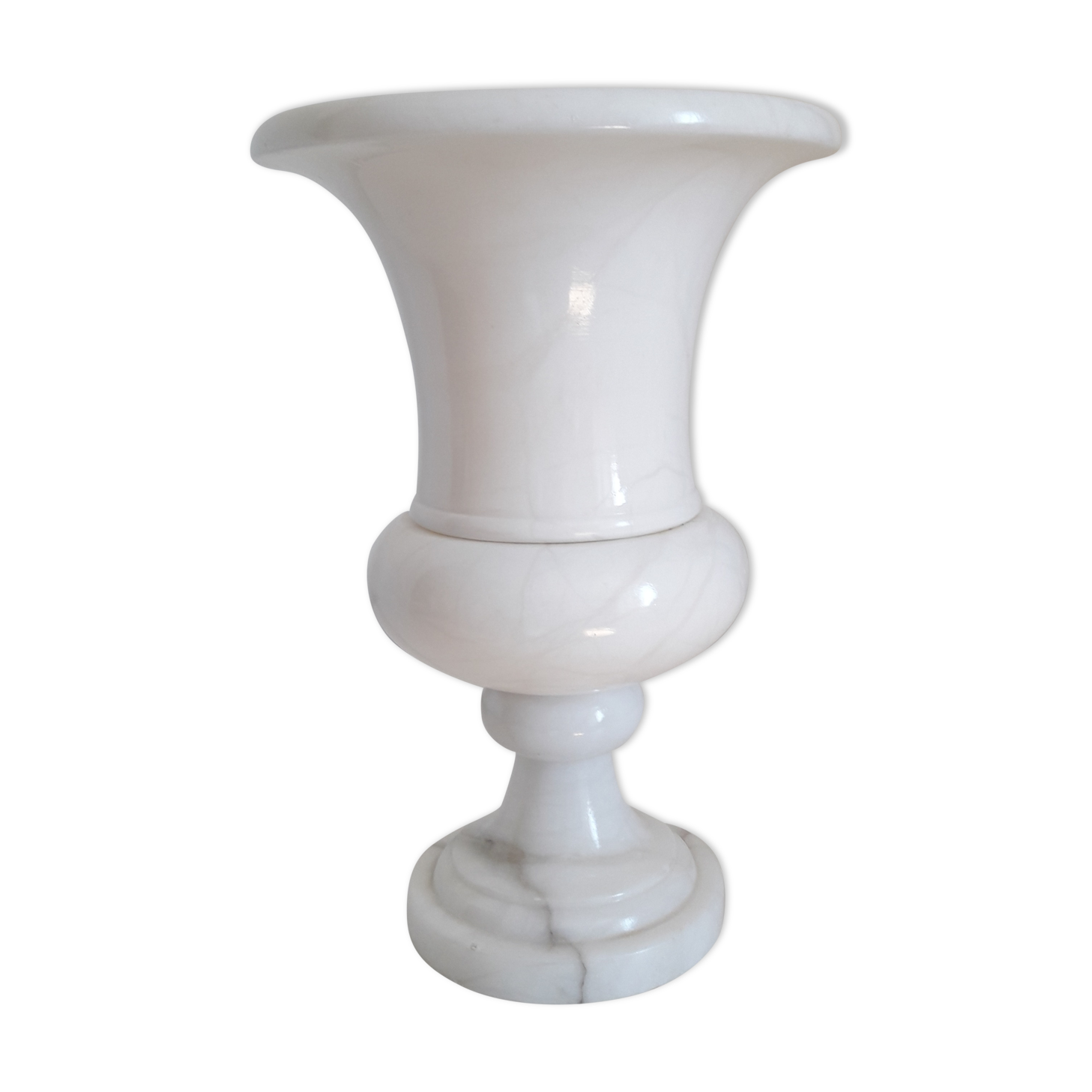 Lampe vintage albatre "Médicis"