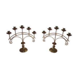 paire de chandeliers