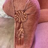 Vintage pink toad armchair