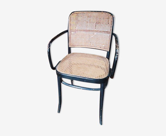 Fauteuil bois cannage année 30