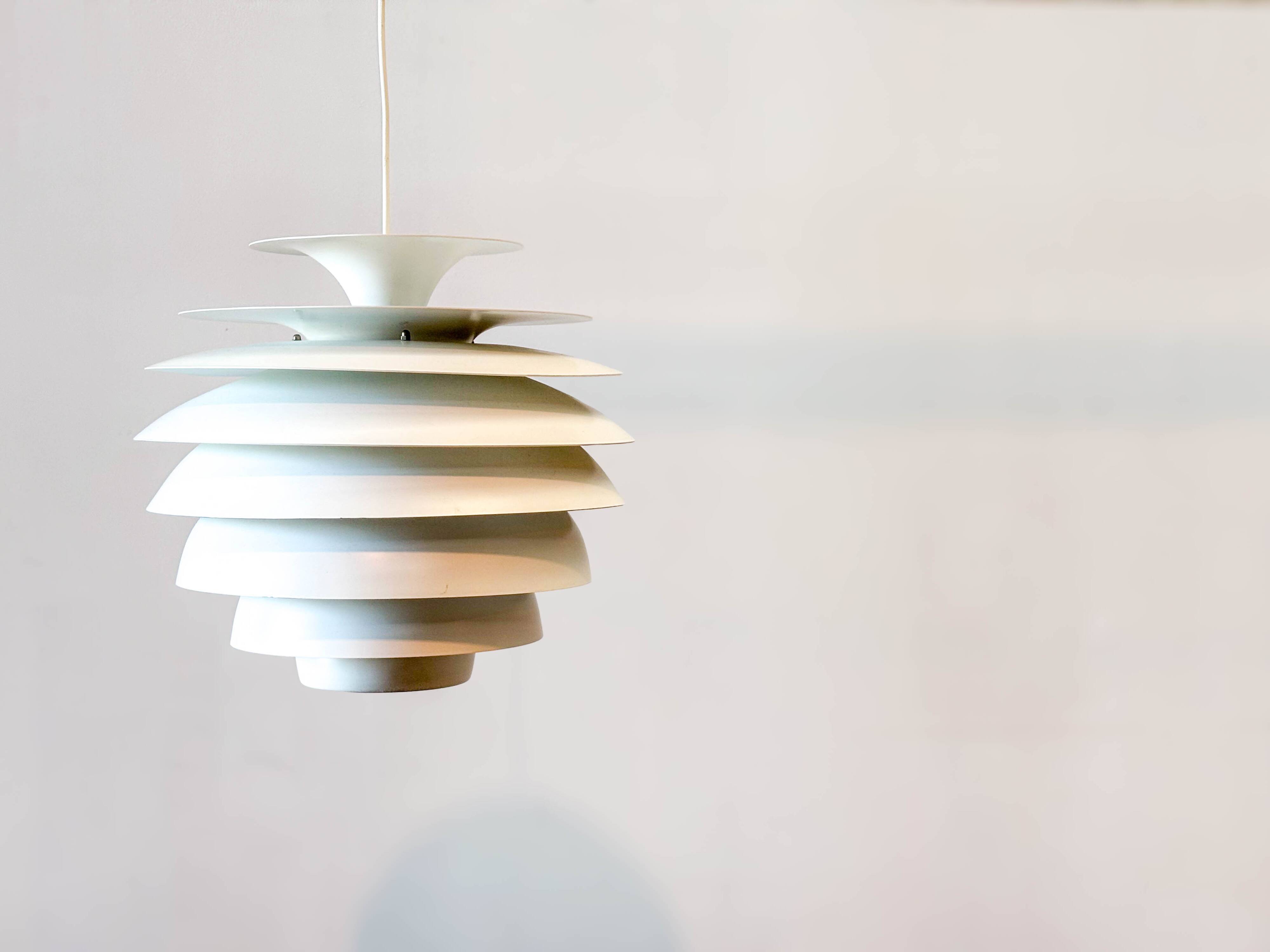 Chandelier de Barcelone 1970 par Bent Karlby pour Lyfa
