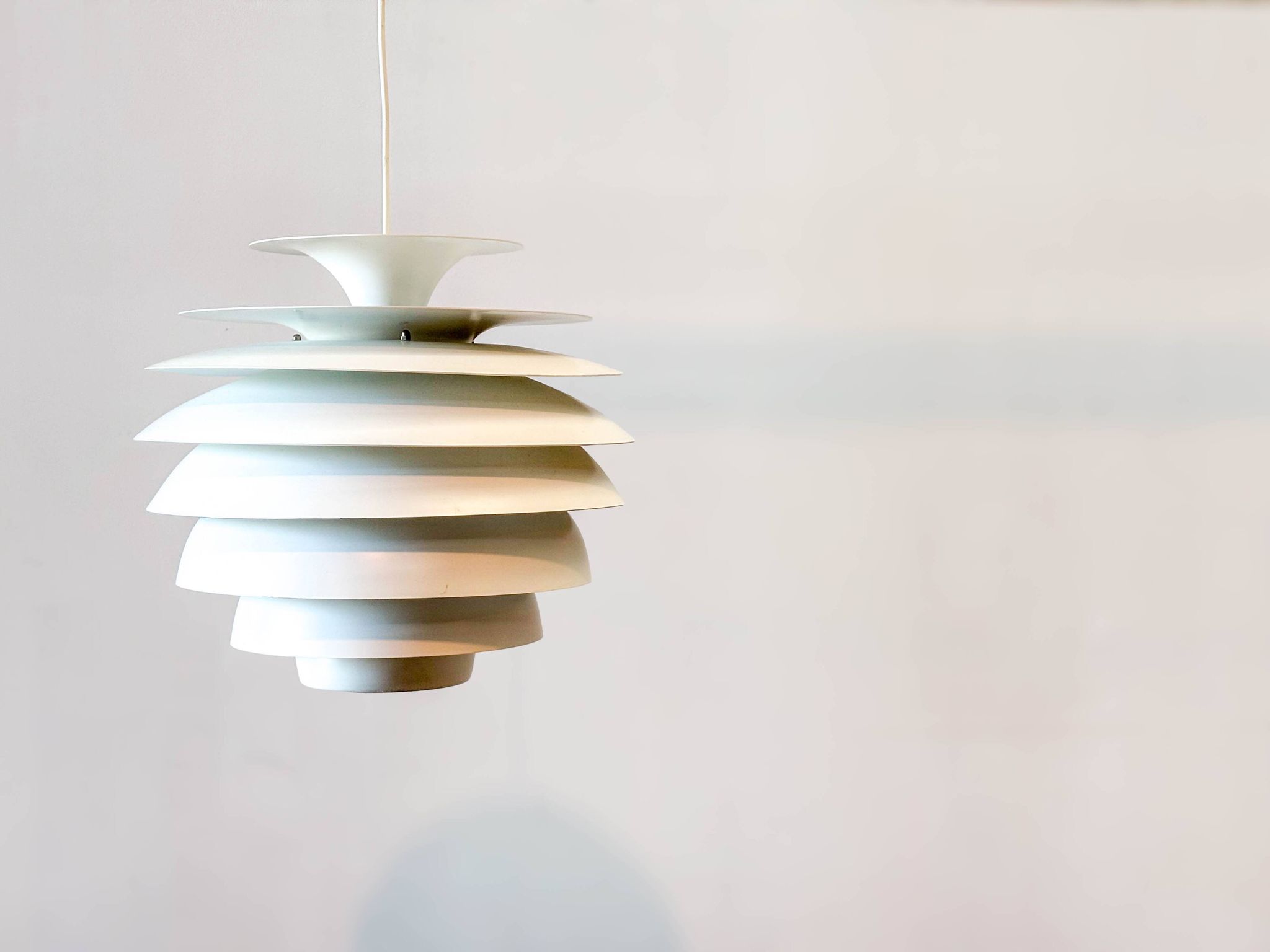 Chandelier de Barcelone 1970 par Bent Karlby pour Lyfa