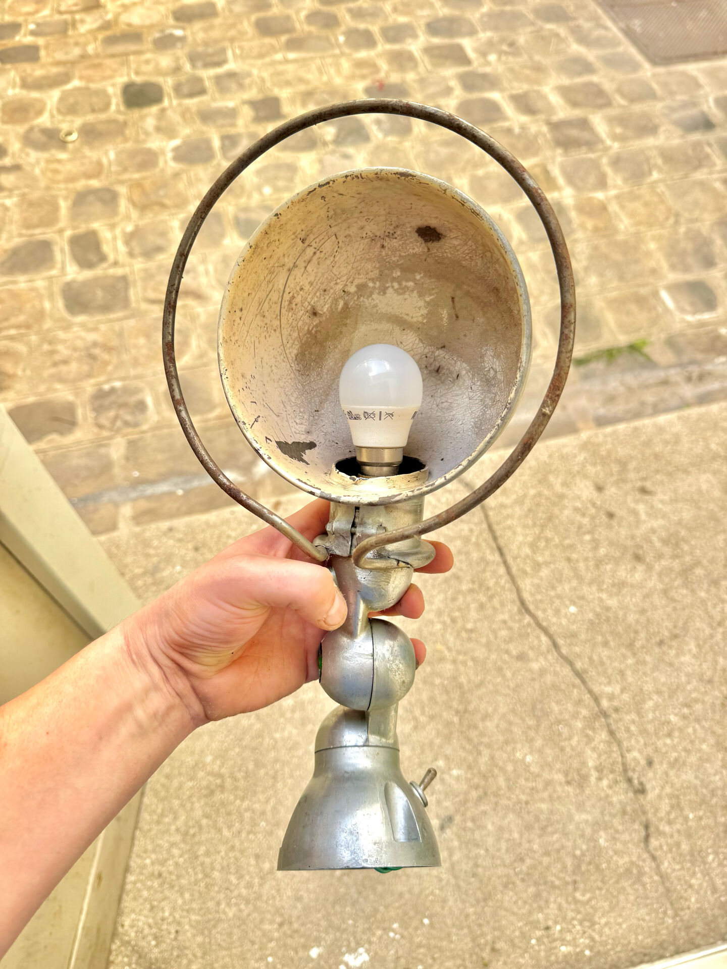 Jielde wall lamps from the 1960s