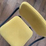 Child's armchair in yellow corduroy