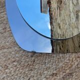 Smoked mirror 60s/70s 69x49cm